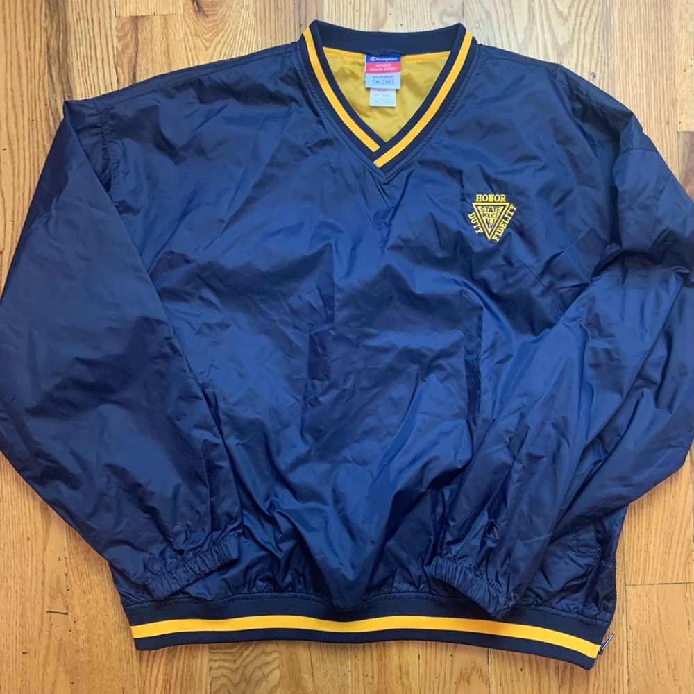 MOVING SALE - Champion NJ State Trooper Windbreaker - BUNDLES/OFFERS ACCEPTED